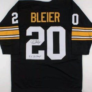 Pittsburgh Steelers Legendary FB Rocky Bleier XL Autographed Jersey with COA